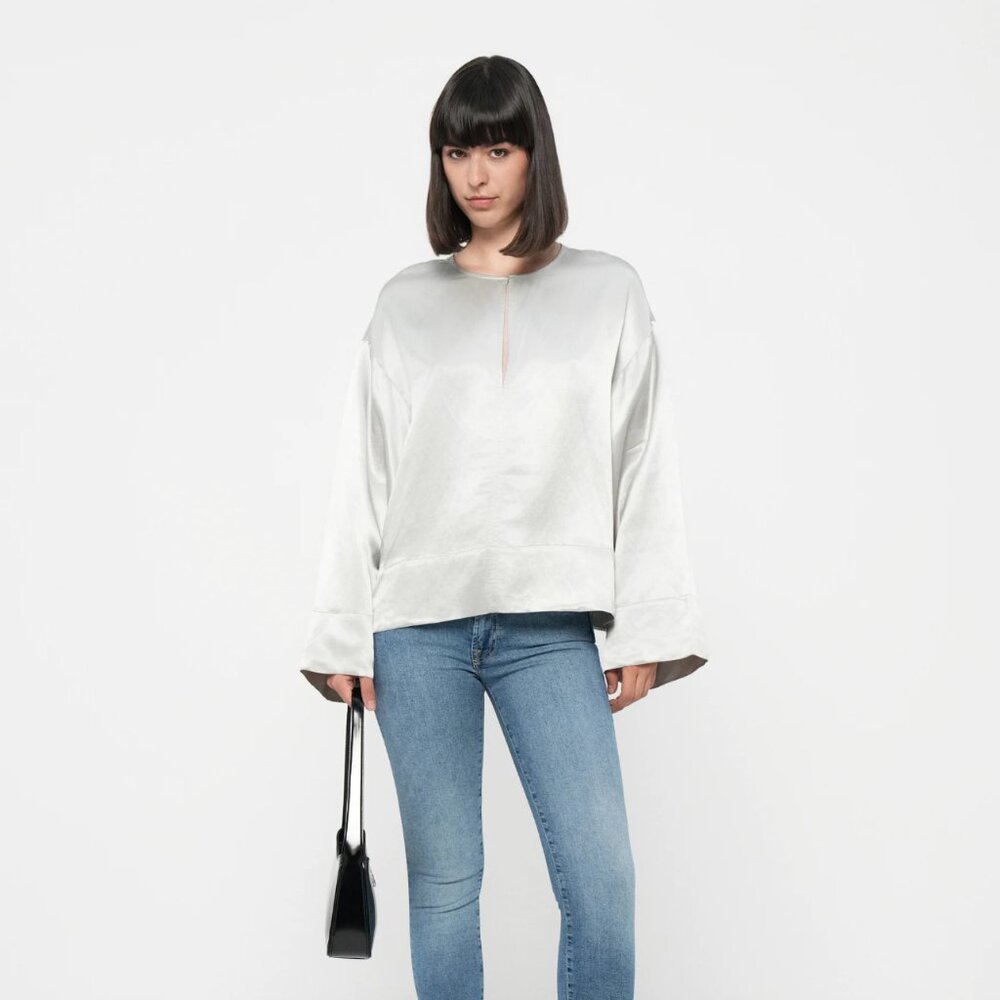 DAY Birger et Mikkelsen DAVIES - Blouse - glacier grey 38/10 - Picture 12 of 12